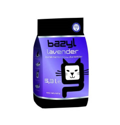 Żwirek bentonitowy dla kota Bazyl Lavender