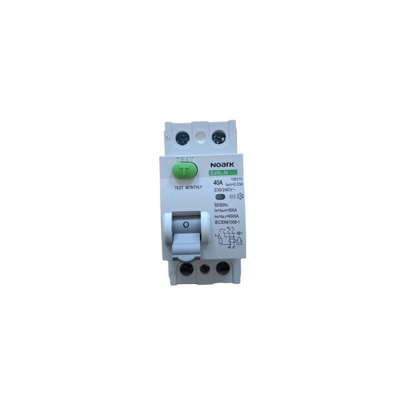 Wyłącznik różnicowoprądowy Ex9L-N Noark 108315