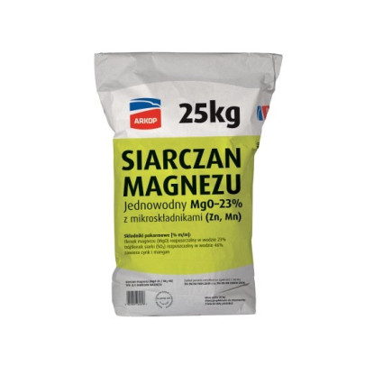 Siarczan magnezu jednowodny 23MgO+46 SO