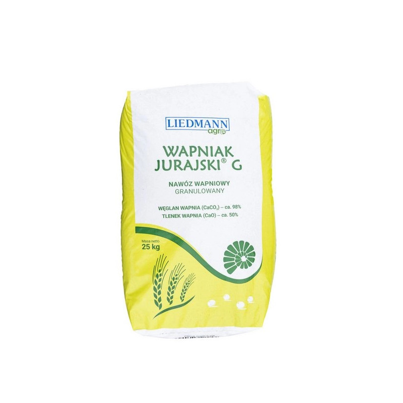 Nawóz wapniowy kredowy - Wapniak Jurajski 50% CaO
